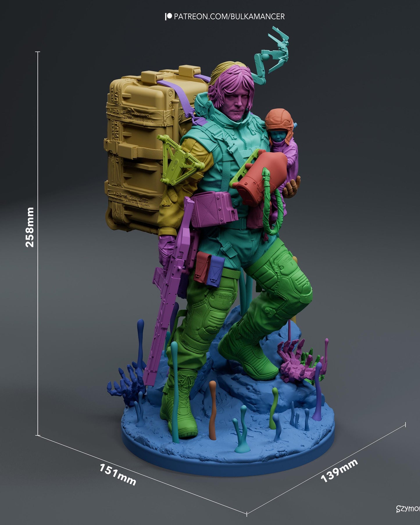 3D Printed Resin Figurine – Perfect Gift for Nerds & Gaming Fans
