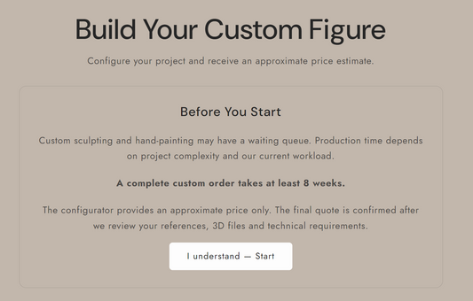 Custom Figure Orders Are Now Available at Hobbyteka