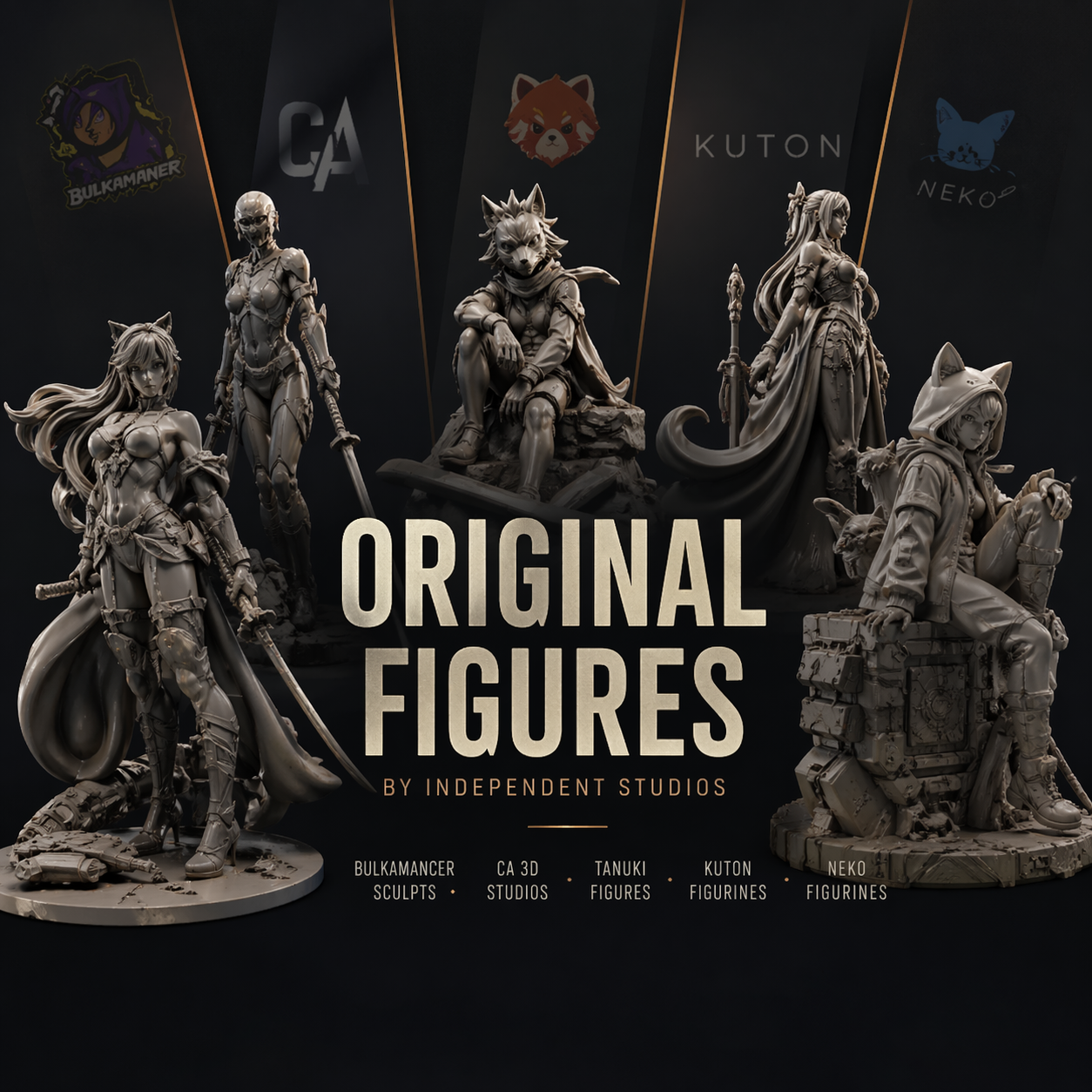 Original Resin Figures & Collectible Statues