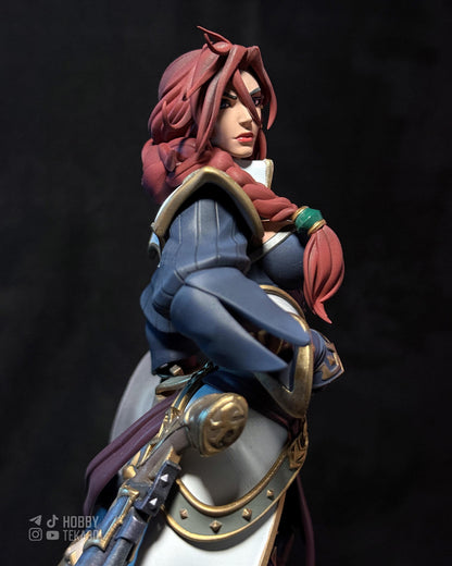 Sea Rogue Resin Statue and DIY Kit – Painted or Unpainted – 1/8 and 1/6 Scale – by Bulkamancers – Clear Wave Ship Base – photo 5