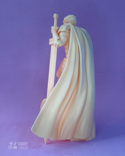 Dark Fantasy Swordsman Resin Statue and DIY Kit – Painted or Unpainted – 1/8 and 1/6 Scale – by Bulkamancers – Giant Sword – photo 3