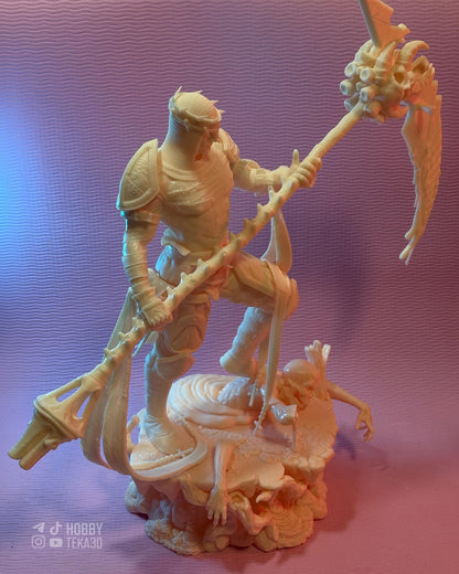 3D Printed Resin Figurine – Perfect Gift for Nerds & Gaming Fans - DIY Painting Projects