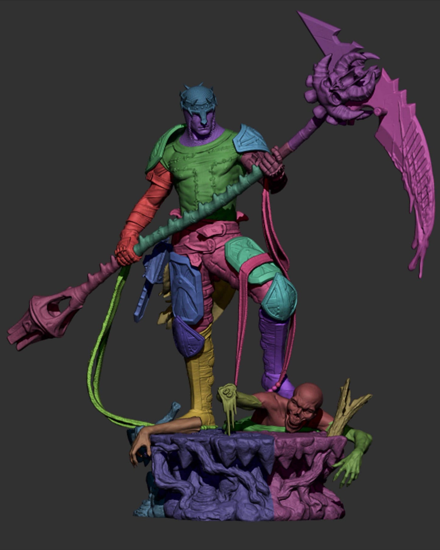3D Printed Resin Figurine – Perfect Gift for Nerds & Gaming Fans - DIY Painting Projects