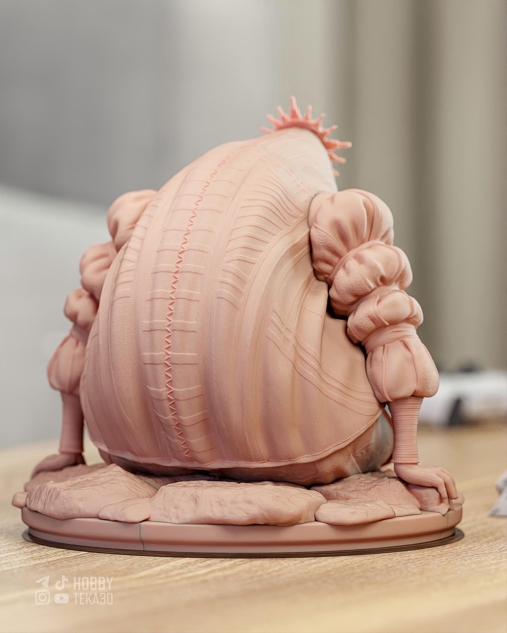 Dark Fantasy Idol Resin Statue and DIY Kit – Painted or Unpainted – 1/8 Scale Only – by Bulkamancer – Ritual Banner – photo 4