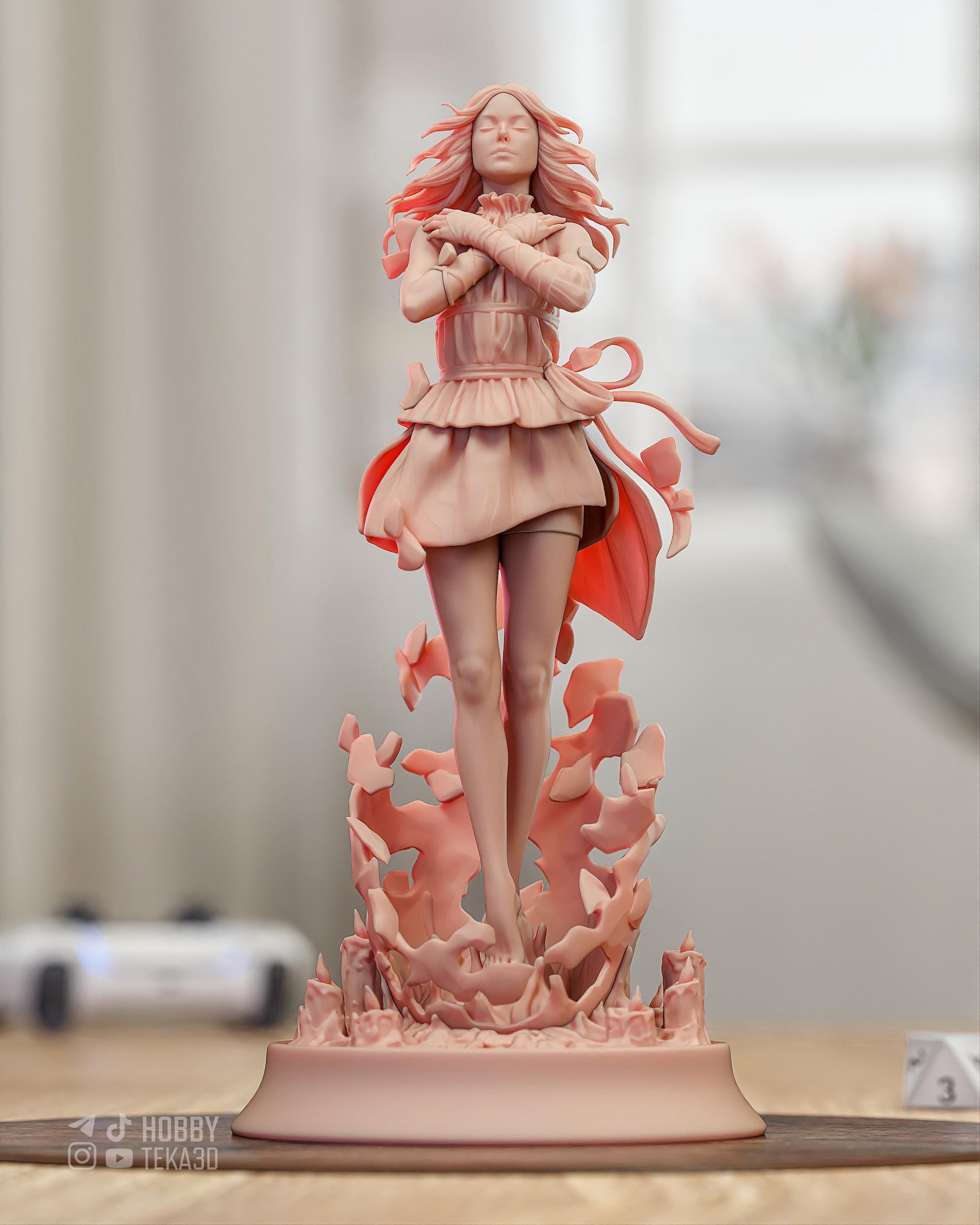 Gaming Action Figurine – Handpainted Resin Figure or DIY Model Kit, Death Stranding 2