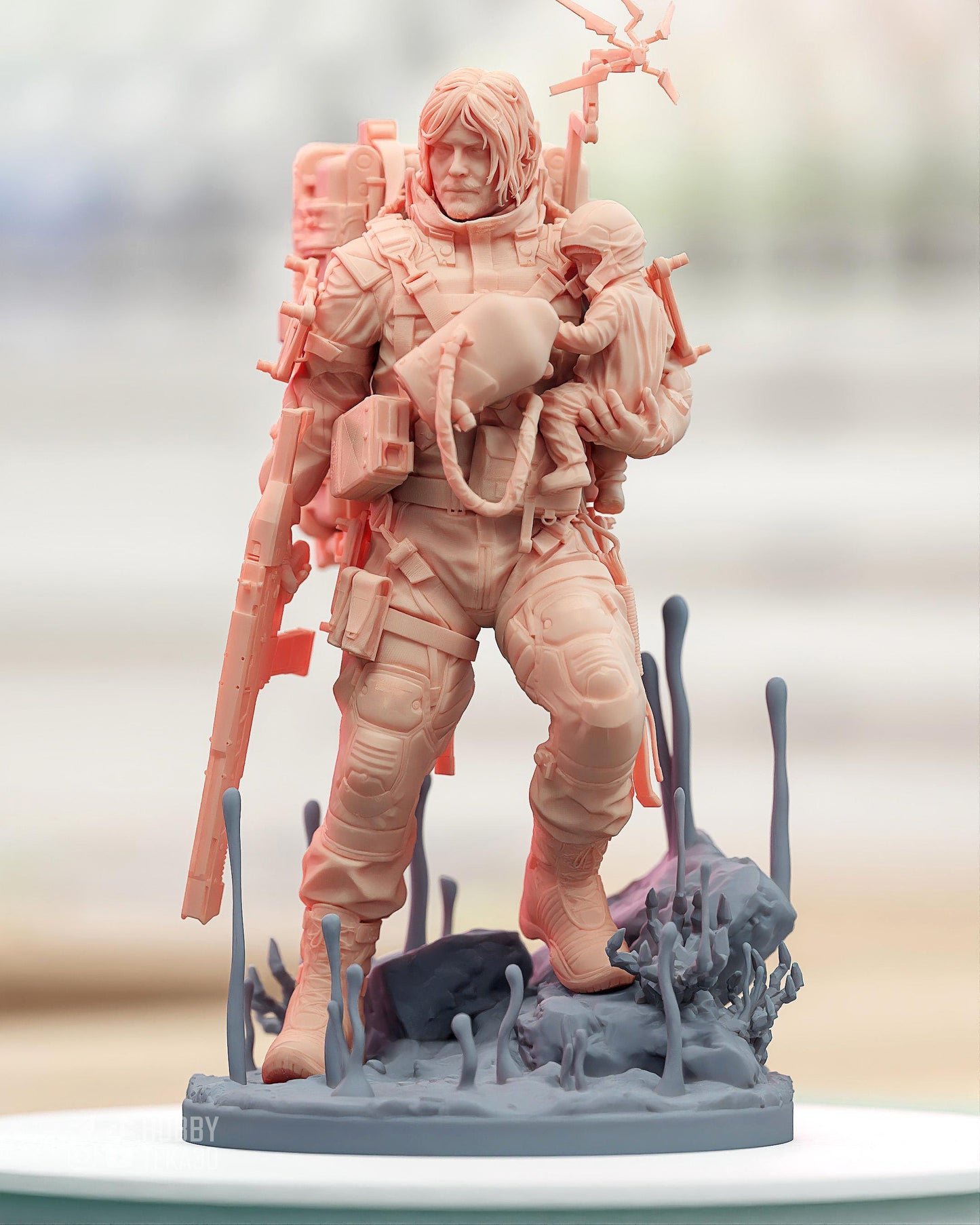 3D Printed Resin Figurine – Perfect Gift for Nerds & Gaming Fans