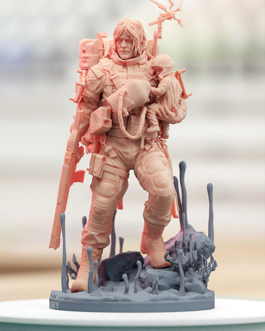 3D Printed Resin Figurine – Perfect Gift for Nerds & Gaming Fans