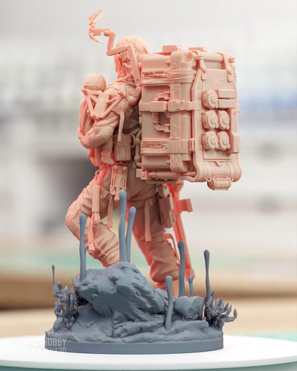 3D Printed Resin Figurine – Perfect Gift for Nerds & Gaming Fans