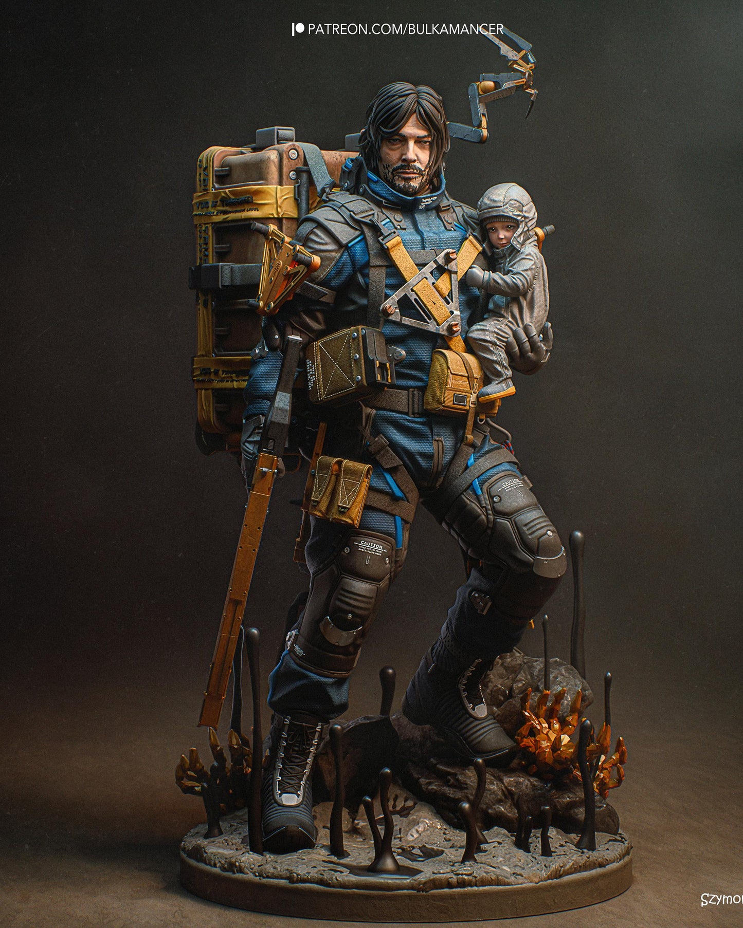 3D Printed Resin Figurine – Perfect Gift for Nerds & Gaming Fans