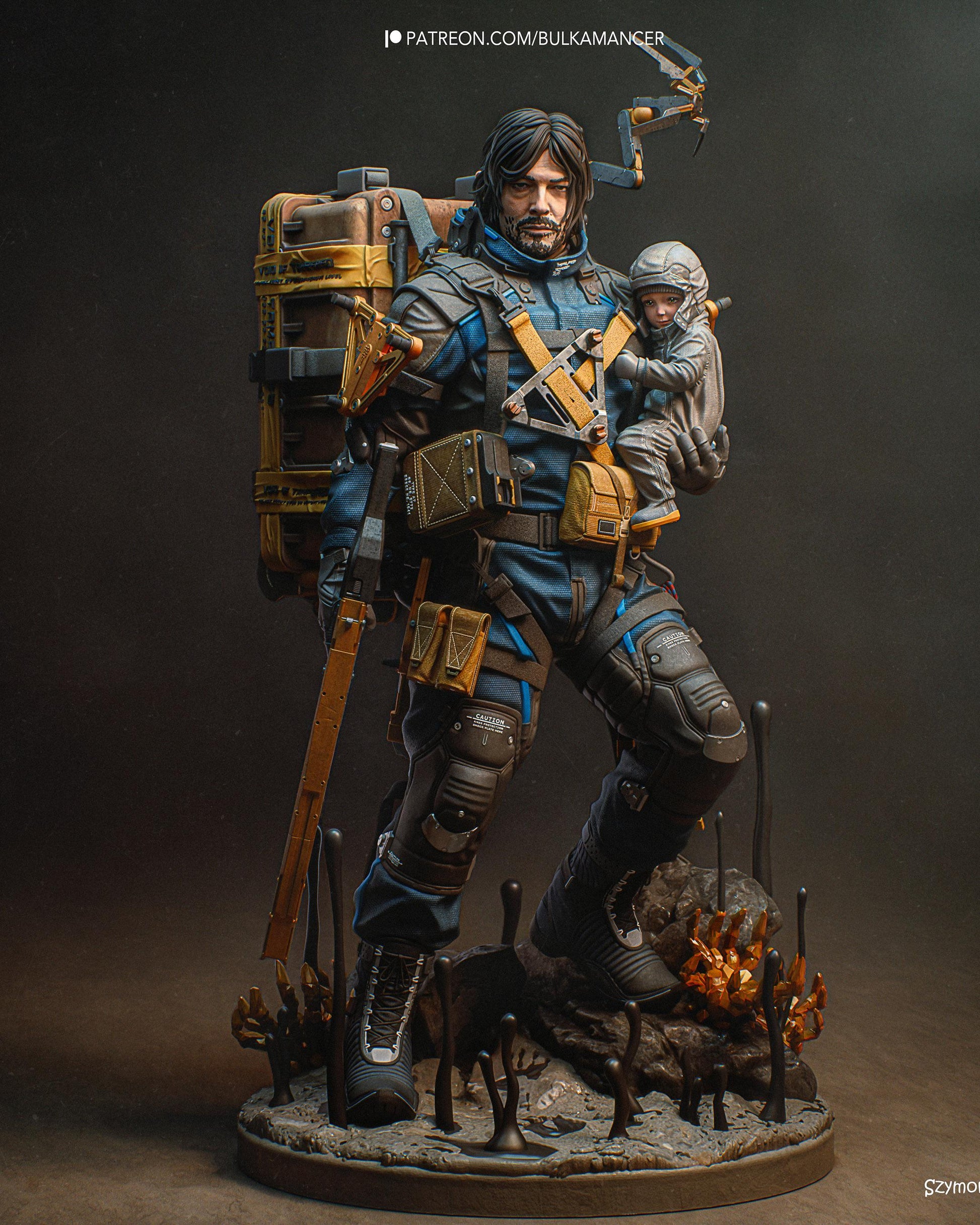 3D Printed Resin Figurine – Perfect Gift for Nerds & Gaming Fans