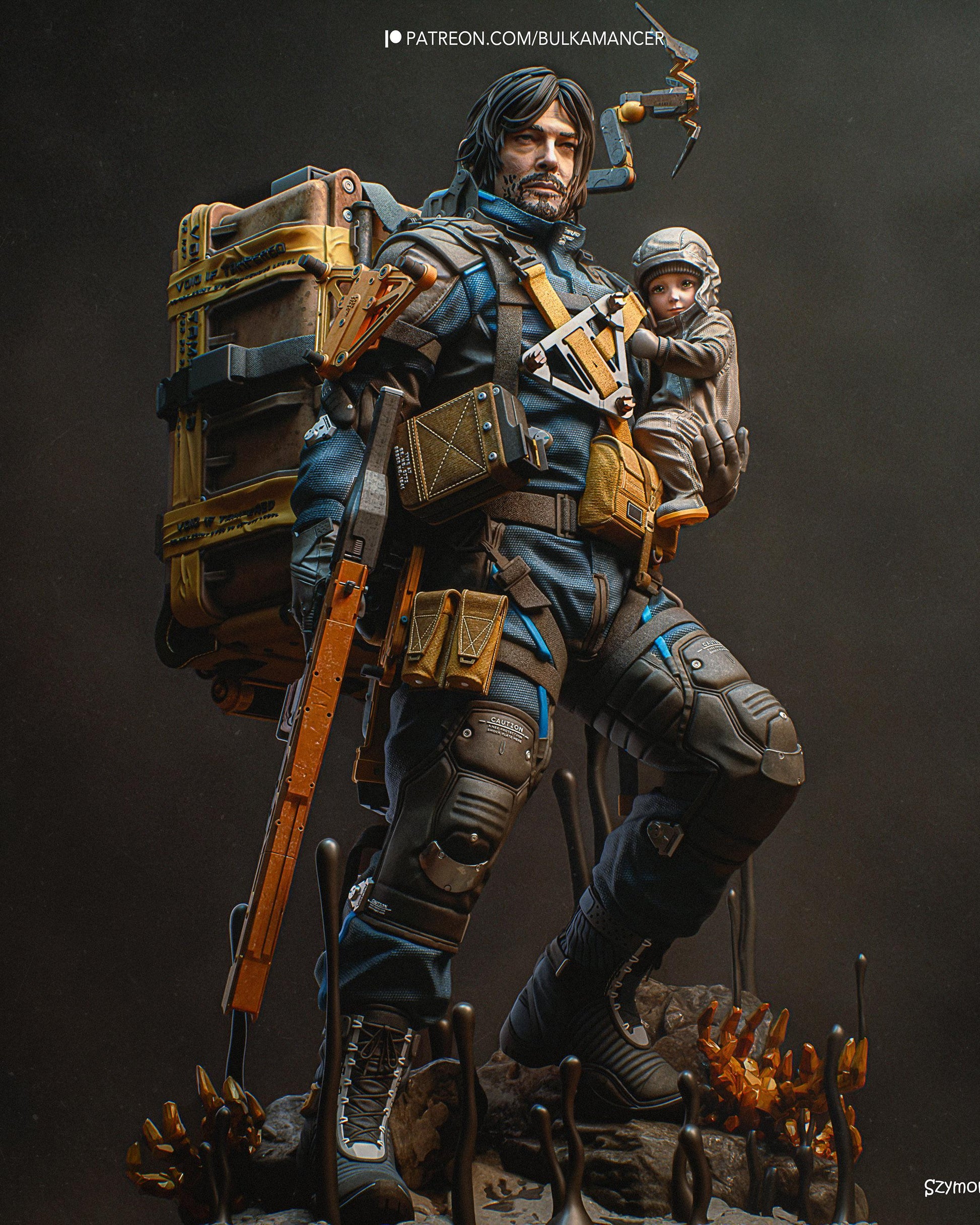 3D Printed Resin Figurine – Perfect Gift for Nerds & Gaming Fans