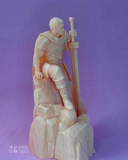 Dark Fantasy Swordsman Resin Statue and DIY Kit – Painted or Unpainted – 1/8 and 1/6 Scale – by Bulkamancers – Giant Sword – photo 5