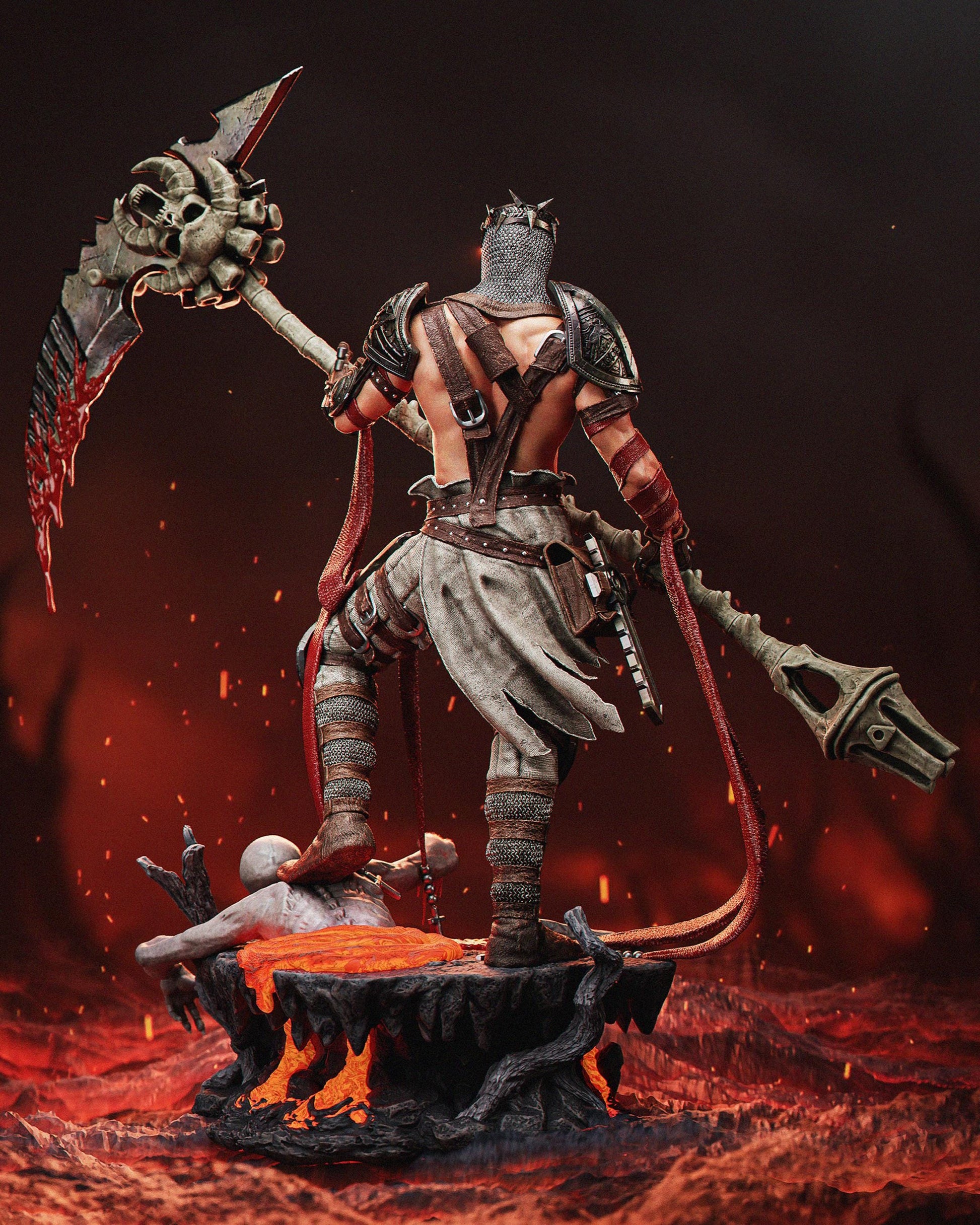 3D Printed Resin Figurine – Perfect Gift for Nerds & Gaming Fans - DIY Painting Projects