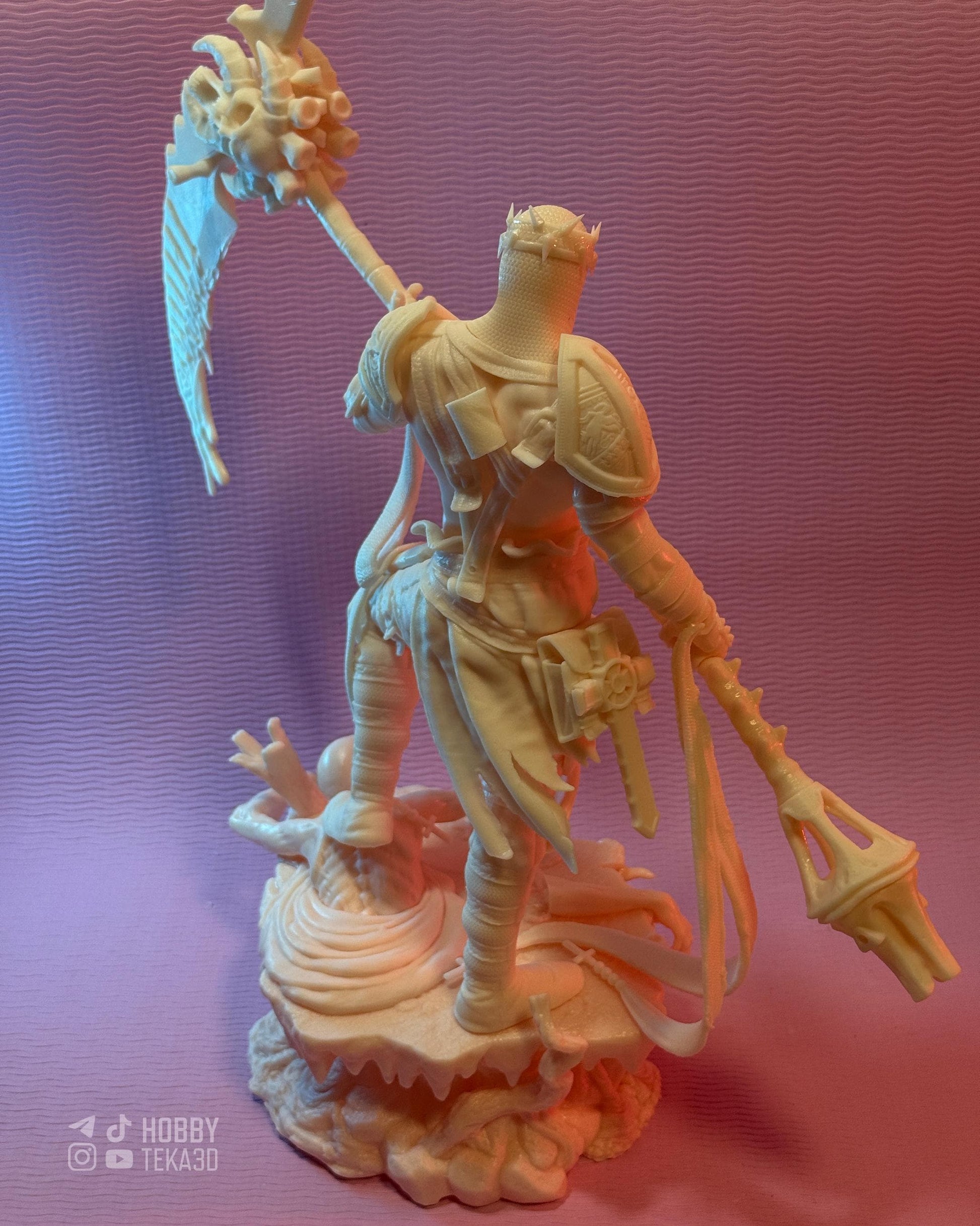 3D Printed Resin Figurine – Perfect Gift for Nerds & Gaming Fans - DIY Painting Projects