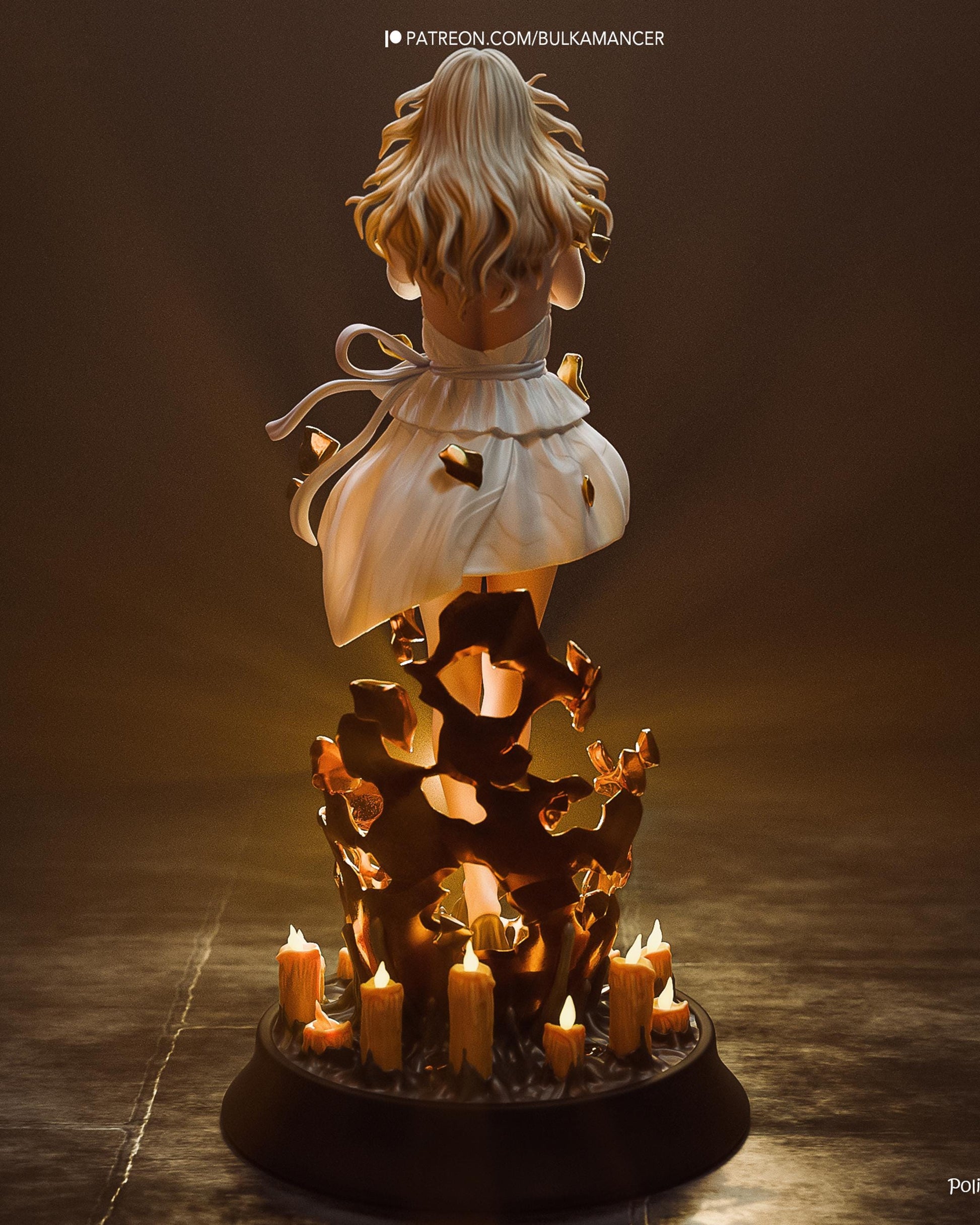 Gaming Action Figurine – Handpainted Resin Figure or DIY Model Kit, Death Stranding 2