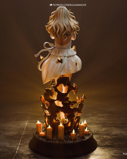 Gaming Action Figurine – Handpainted Resin Figure or DIY Model Kit, Death Stranding 2