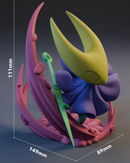 Masked Forest Warrior Resin Statue and DIY Kit – Painted or Unpainted – 1/8 and 1/6 Scale – by Bulkamancers – Clear Wind Effects – photo 11