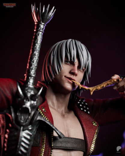 Demon Hunter Resin Statue and DIY Kit – Painted or Unpainted – 1/8 and 1/6 Scale – by Tanuki – Clear Purple Effects – photo 6