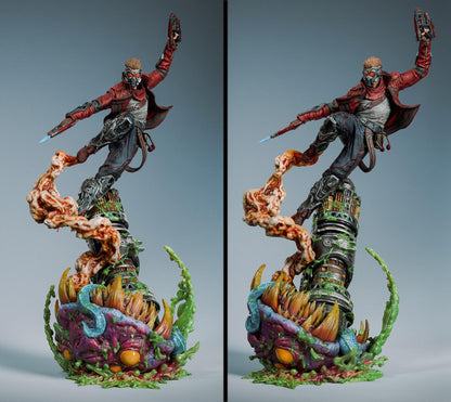 Masked Space Outlaw Resin Statue and DIY Kit – Painted or Unpainted – 1/8 and 1/6 Scale – by CA3D – Tech Base – photo 3