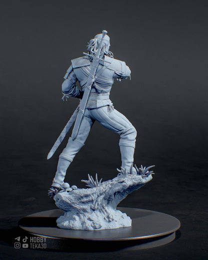 Dark Fantasy Beast Hunter Resin Statue – Painted or Unpainted – 1/8 1/6 Scale CA3D – photo 4