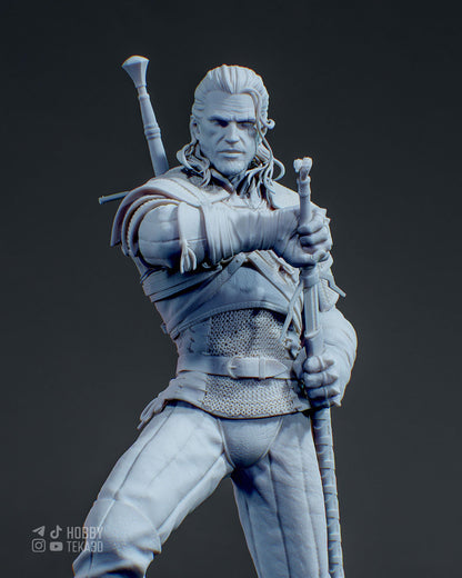 Dark Fantasy Beast Hunter Resin Statue – Painted or Unpainted – 1/8 1/6 Scale CA3D – photo 6
