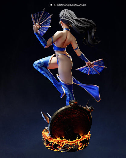 Gaming Action Figurine – Handpainted Resin Figure or DIY Model Kit, Mortal Kombat