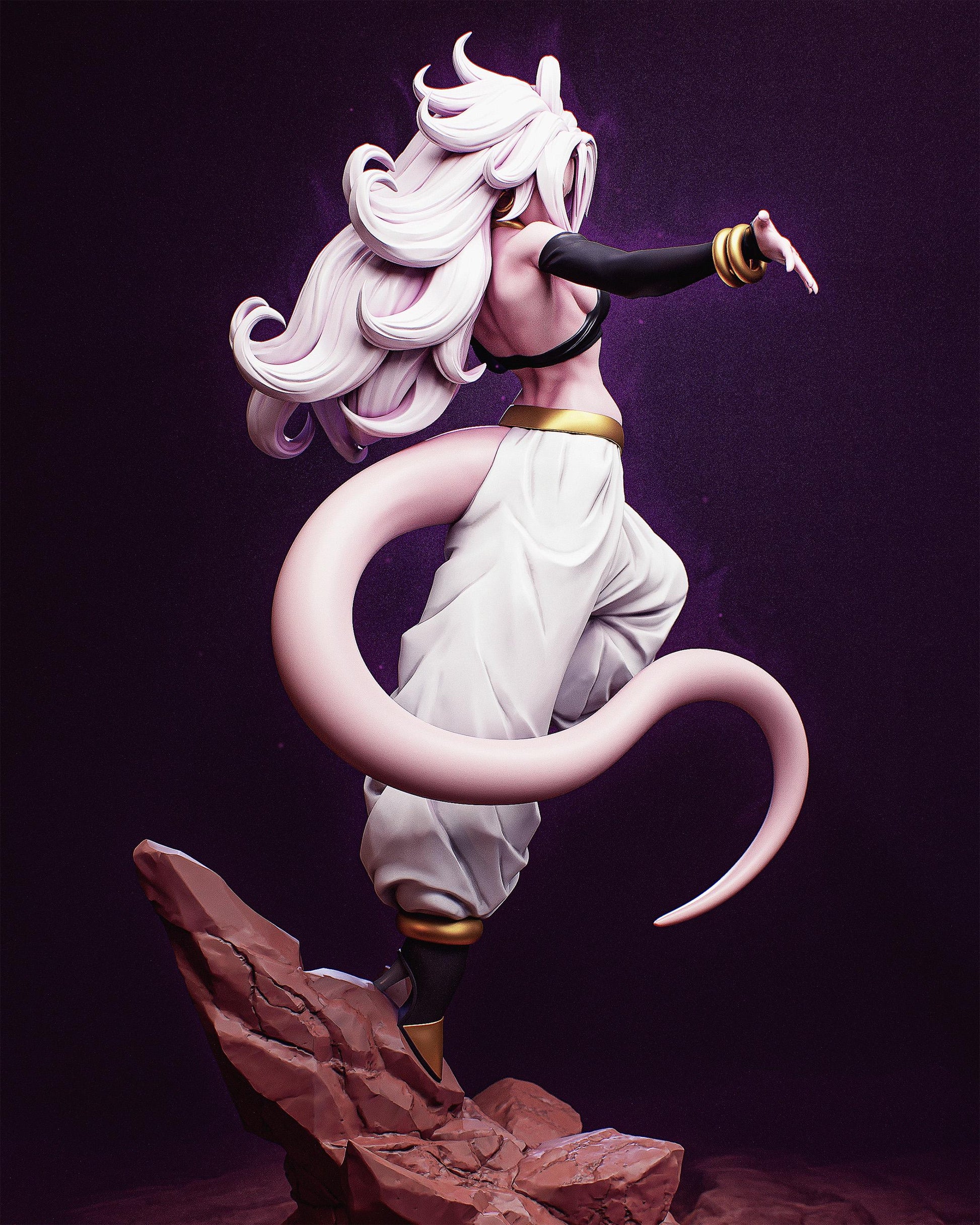 Seductive Villainess Anime Figurine – Hand Painted Resin Statue – 1/8 and 1/6 Scale – by CA3D
