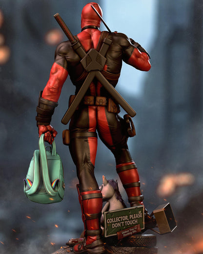 Sarcastic Mercenary Custom Figurine – Hand Painted Resin Figure – 1/8 and 1/6 Scale – by CA3D