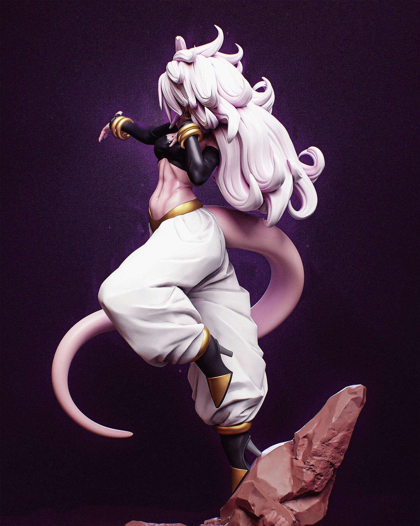 Seductive Villainess Anime Figurine – Hand Painted Resin Statue – 1/8 and 1/6 Scale – by CA3D