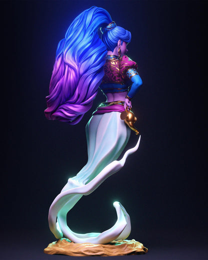 Djinn Fantasy Figurine – Hand Painted Resin Figure – 1/8 and 1/6 Scale – by CA3D