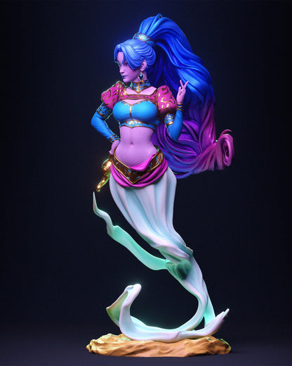Djinn Fantasy Figurine – Hand Painted Resin Figure – 1/8 and 1/6 Scale – by CA3D